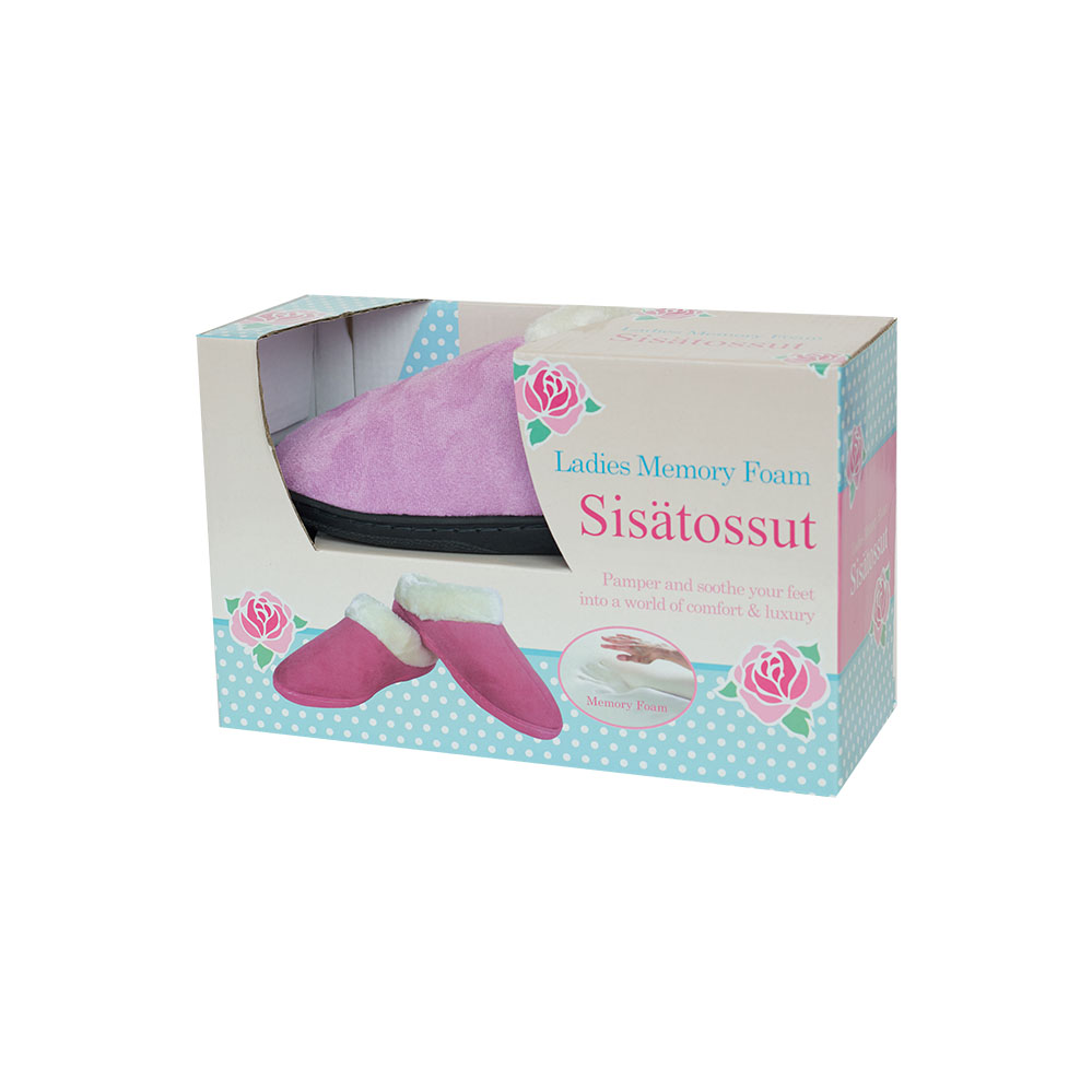 Women memo-slippers 36-41 violet